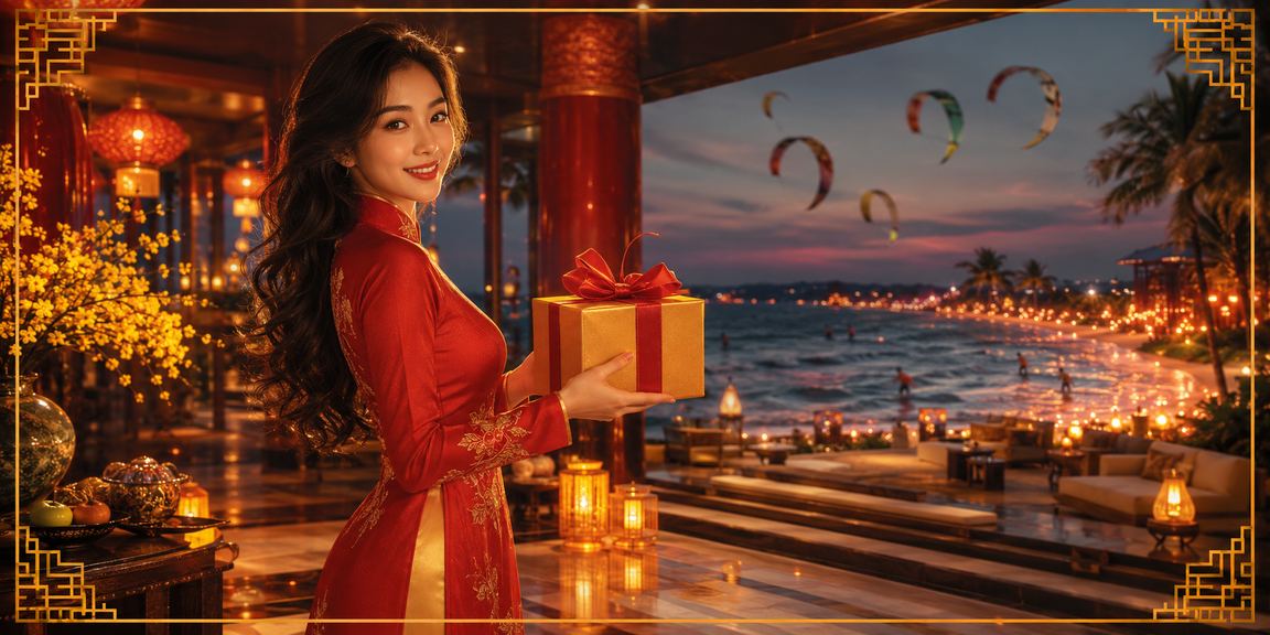 Người dùng tại chợ đêm Mũi Né tham gia cá cược casino và kiểm tra ưu đãi tiền thưởng